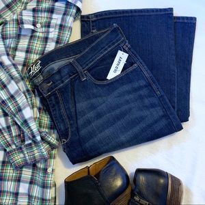 NWT OLD NAVY Flirt Dark Wash Jeans